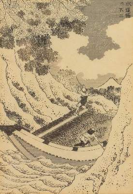Bild Nr.1: 132-3534 Hokusai, Katsushika: (Künstlergraphik, Japan)