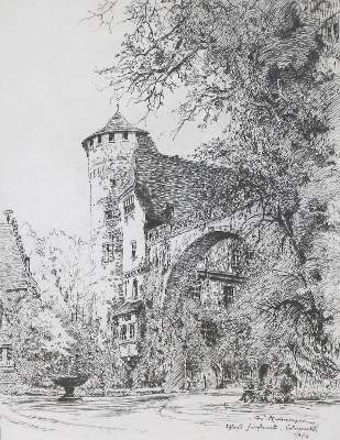 Bild Nr.1: 132-3585 Kallmorgen, Friedrich: (Künstlergraphik)