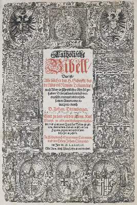 Bild Nr.1: 132-36 Biblia germanica.: (Bibeln)