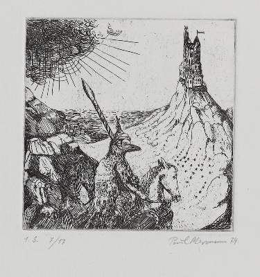 Bild Nr.2: 132-3801 Mersmann, Paul: (Künstlergraphik)