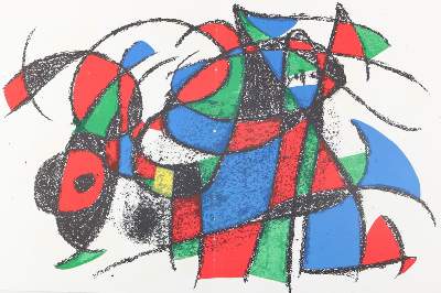 Bild Nr.1: 132-3810 Miro, Joan: (Künstlergraphik)