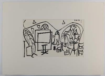 Bild Nr.13: 132-3900 Picasso, Pablo.: (Künstlergraphik)