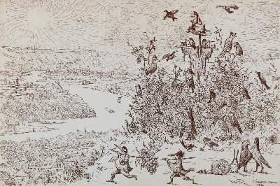 Bild Nr.2: 132-3937 Rauh, Caspar Walter: (Künstlergraphik)