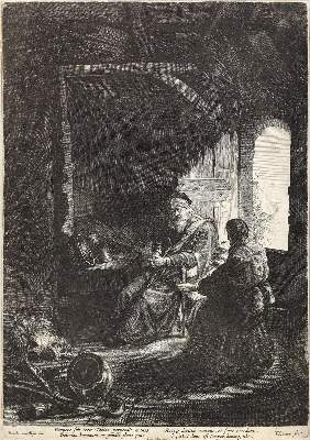 Bild Nr.1: 132-3946 Leeuw, Willem van der: (Künstlergraphik, Rembrandt)