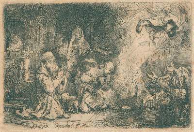Bild Nr.1: 132-3953 Rembrandt, Harmensz van Rijn: (Künstlergraphik)