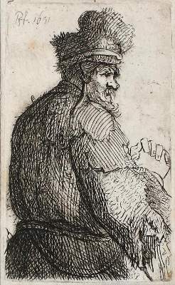 Bild Nr.1: 132-3955 Rembrandt van Rijn, Harmensz: (Künstlergraphik)