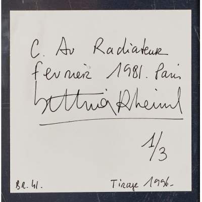 Bild Nr.2: 132-3978 Rheims, Bettina: (Künstlergraphik)