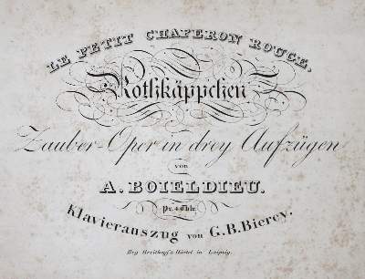 Bild Nr.1: 132-398 Boieldieu,A.: (Musik)