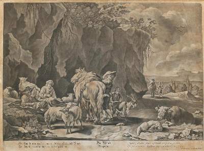 Bild Nr.1: 132-3984 Ridinger, Johann Elias: (Künstlergraphik)