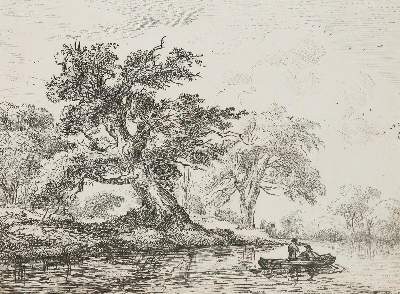 Bild Nr.1: 132-4008 Ruisdael, Jacob Isaackszoon: (Künstlergraphik)