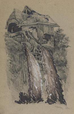 Bild Nr.3: 132-4066 Karlsruhe.: (Künstlergraphik, Schrickel)