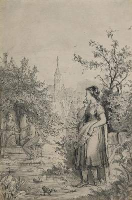Bild Nr.1: 132-4088 Skell, Ludwig: (Künstlergraphik)