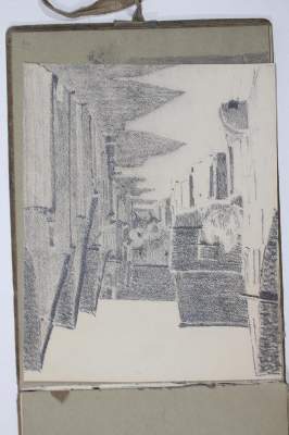 Bild Nr.7: 132-4089 Skizzenbuch: (Künstlergraphik)