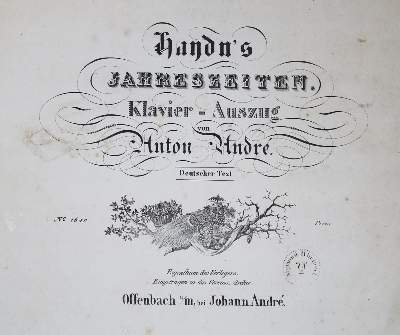 Bild Nr.1: 132-410 Haydn,(J.).: (Musik)