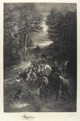 Bild Nr.1: 132-4232 Waltner, Charles Albert: (Künstlergraphik)