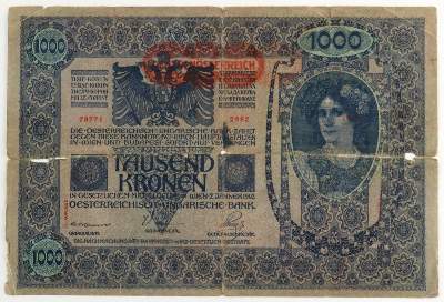 Bild Nr.1: 132-429 Banknoten.: (Numismatik u. Siegelkunde, Medaillen)