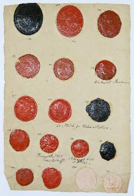 Bild Nr.3: 132-433 Siegelsammlung: (Numismatik u. Siegelkunde)