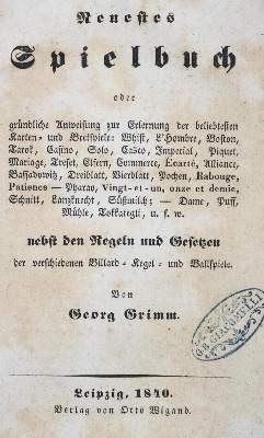 Bild Nr.1: 132-458 Grimm,G.: (Spiele)