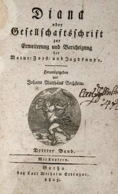 Bild Nr.1: 132-485 Bechstein,J.M. (Hrsg.).: (Jagd)