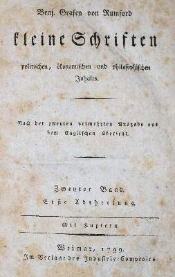 Bild Nr.1: 132-516 Rumford,B.: (Küche und Haushalt)