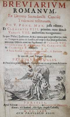 Bild Nr.1: 132-52 Breviarium Romanum,: (Alte Drucke, Handschriften und Theologie)