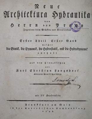 Bild Nr.1: 132-553 Prony,(G.C.F.M.R.)de.: (Architektur)