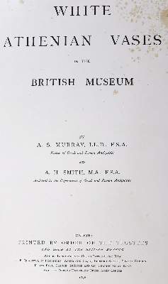 Bild Nr.1: 132-576 Murray,A.S. u. A.H.Smith.: (Griechenland, Vasen)