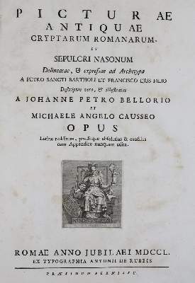 Bild Nr.2: 132-580 Bellori,G.P. u. M.A.Causseus (de la Chausse).: (Italien)