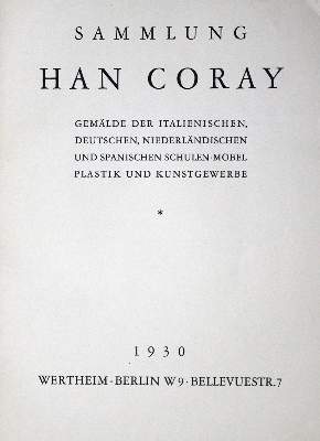 Bild Nr.3: 132-588 Cremer,J.: (Kataloge)