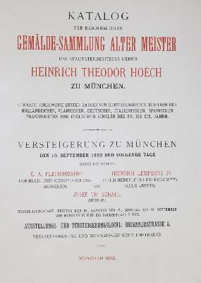 Bild Nr.1: 132-591 Hoech,H.T.: (Kataloge)