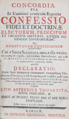Bild Nr.1: 132-60 Concordia: (Alte Drucke, Handschriften und Theologie)