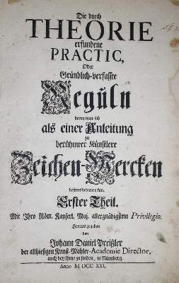 Bild Nr.1: 132-621 Preissler,J.D.: (Kunstwissenschaft)