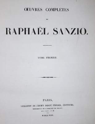 Bild Nr.1: 132-622 Raphael Sanzio d'Urbino.: (Kunstwissenschaft)