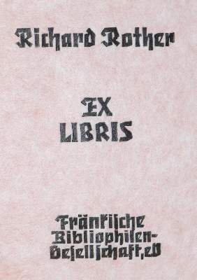 Bild Nr.1: 132-642 Rother,R.: (Exlibris)
