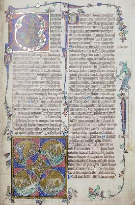 Bild Nr.1: 132-647 Bestiarium aus Peterborough, Das.: (Faksimile)