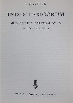 Bild Nr.1: 132-691 Sammlung: (Bibliographie und Buchwesen)