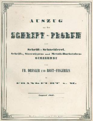 Bild Nr.1: 132-699 Dresler,Fr.u.K.Rost-Fingerlin.: (Typographie und Kalligraphie)