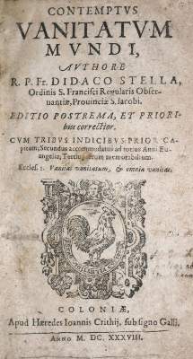 Bild Nr.1: 132-71 Estella,D.de.: (Alte Drucke, Handschriften und Theologie)