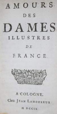Bild Nr.1: 132-739 (Bussy-Rabutin,R.de).: (Kultur- und Sittengeschichte)