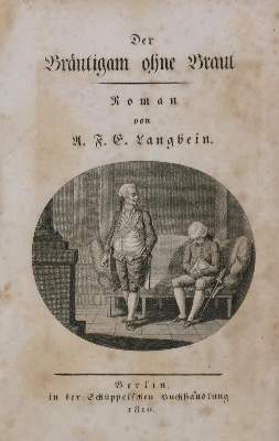 Bild Nr.1: 132-765 Langbein,A.F.E.: (Kultur- und Sittengeschichte)
