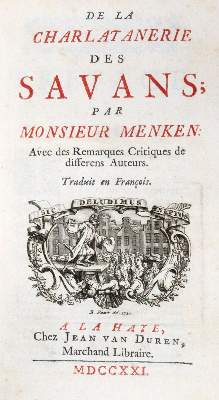 Bild Nr.1: 132-766 Menken (d.i. J.B.Mencke).: (Kultur- und Sittengeschichte)