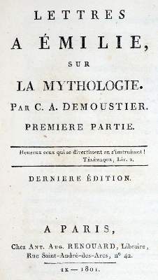 Bild Nr.1: 132-883 Demoustier,C.A.: (Literatur und illustrierte Bücher bis 19.Jahrhundert)