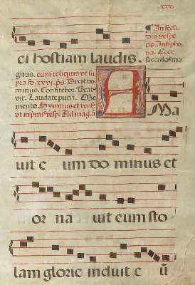 Bild Nr.1: 132-89 Antiphonar.: (Handschriften)