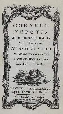 Bild Nr.4: 132-893 Cornelius Nepos.: (Einband)