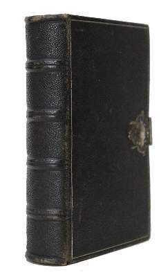 Bild Nr.1: 132-901 Schwarzer Ledereinband: (Einband)