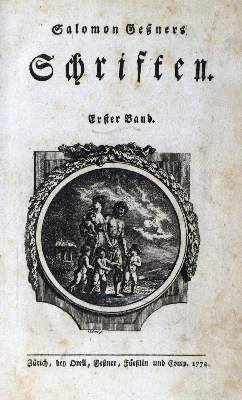 Bild Nr.1: 132-914 Gessner,S.: (Literatur und illustrierte Bücher bis 19.Jahrhundert)