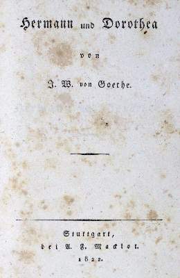Bild Nr.2: 132-918 Goethe,J.W.v.: (Literatur und illustrierte Bücher bis 19.Jahrhundert)
