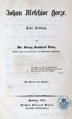 Bild Nr.1: 132-921 Röpe,G.R.: (Goeze)