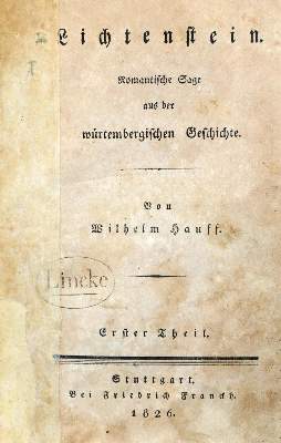Bild Nr.1: 132-936 Hauff,W.: (Literatur und illustrierte Bücher bis 19.Jahrhundert)