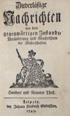 Bild Nr.1: 132-947 (Jöcher,C.G. Hrsg.).: (Literatur und illustrierte Bücher bis 19.Jahrhundert)
